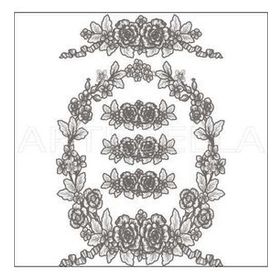 Artebella 23X34 cm Koyu Zemin 1765K Dantel Kolay Transfer