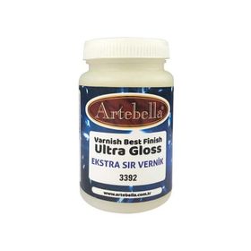 Artebella 250 cc Çok Parlak Ultra Gloss Sır Vernik
