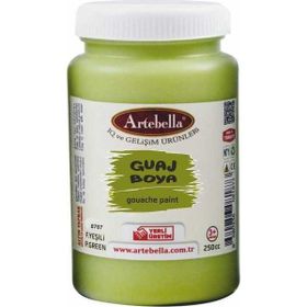 Artebella 250 cc Fıstık Yeşili Guaj Boya