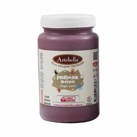 Artebella 250 cc Kahverengi Parmak Boyası