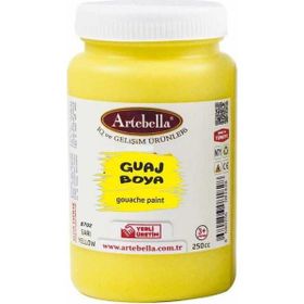 Artebella 250 cc Sarı Guaj Boya