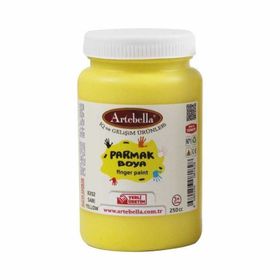 Artebella 250 cc Sarı Parmak Boyası