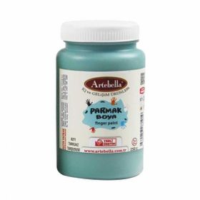 Artebella 250 cc Turkuaz Parmak Boyası