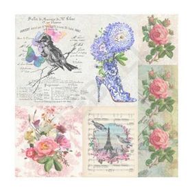 Artebella 25x25 cm 6005K Koyu Zemin Mixart Kolay Transfer