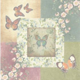 Artebella 25x25 cm 6007K Koyu Zemin Mixart Kolay Transfer