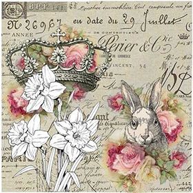 Artebella 25x25 cm 6043K Koyu Zemin Mixart Kolay Transfer