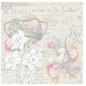 Artebella 25x25 cm 6043K Koyu Zemin Mixart Kolay Transfer