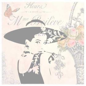 Artebella 25x25 cm 6063K Koyu Zemin Mixart Kolay Transfer