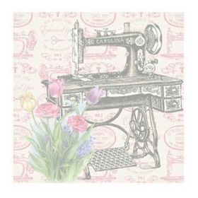 Artebella 25x25 cm 6066K Koyu Zemin Mixart Kolay Transfer