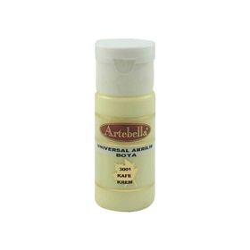 Artebella 30010030 300 cc Kafe Krem Universal Akrilik Boya