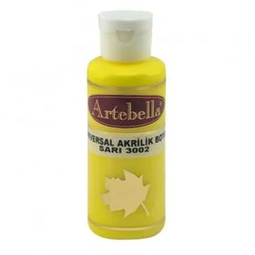 Artebella 3002130 Sarı 130 Ml Akrilik Boya