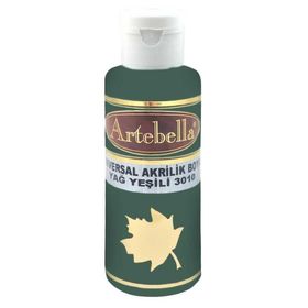 Artebella 3010 Yağ Yeşili 130 cc Akrilik Opak Boya