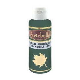 Artebella 3010 Yağ Yeşili 130 cc Akrilik Opak Boya