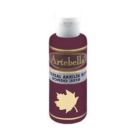 Artebella 3018130 Bordo 130 Ml Akrilik Boya