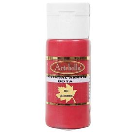 Artebella 30430130 130 cc Çilek Kirmizi Universal Akrilik Boya