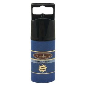 Artebella 309330 Siyah 30 ml Metalik Boyutlu Boya