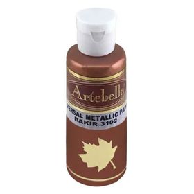 Artebella 31020130 Bakır 130 ml Metalik Boya