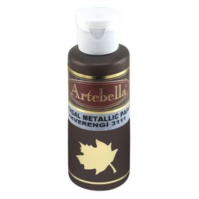 Artebella 31110130 Kahverengi 130 ml Metalik Boya