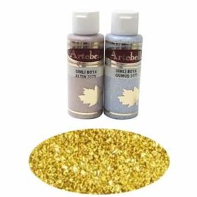 Artebella 317570 Altın 70 ml Simli Boya