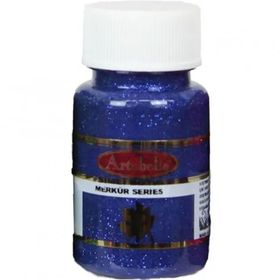 Artebella 318450 Mavi 50 ml Merkür Serisi Simli Boya
