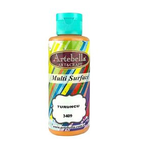 Artebella 3409130 Turuncu 130 ml Multi Surface Boya