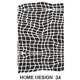 Artebella 35x50 cm HDS34 Home Design Stencil
