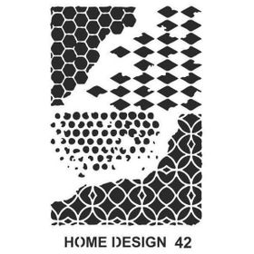 Artebella 35x50 cm HDS42 Home Design Stencil