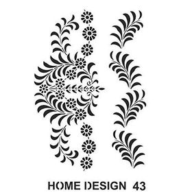 Artebella 35x50 cm HDS43 Home Design Stencil