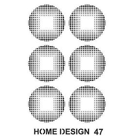 Artebella 35x50 cm HDS47 Home Design Stencil