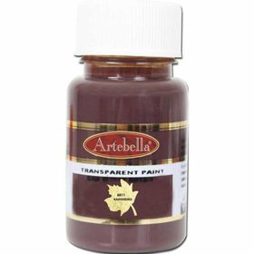 Artebella 50 cc Kahverengi Transparan Cam Vitray Boyası