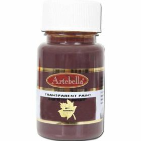 Artebella 50 cc Kahverengi Transparan Cam Vitray Boyası