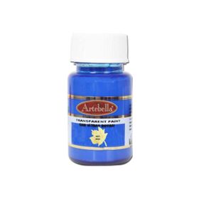 Artebella 50 cc Mavi Transparan Cam Vitray Boyası