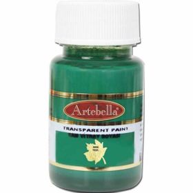 Artebella 50 cc Yeşil Transparan Cam Vitray Boyası