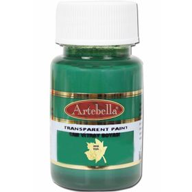 Artebella 50 cc Yeşil Transparan Cam Vitray Boyası