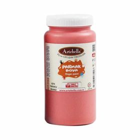Artebella 500 cc Turuncu Parmak Boyası