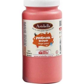 Artebella 500 cc Turuncu Parmak Boyası