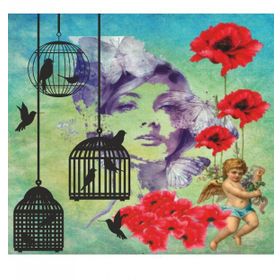 Artebella 6009V Mixart 25x25 cm Kolay Transfer