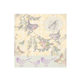 Artebella 6035K Koyu Zemin 25x25 cm Mixart Kolay Transfer