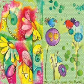 Artebella 6040V 25x25 cm Açık Zemin Mixart Kolay Transfer