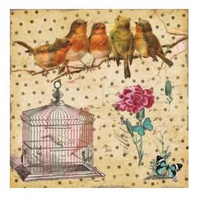 Artebella 6049V 25x25 cm Açık Zemin Mixart Kolay Transfer