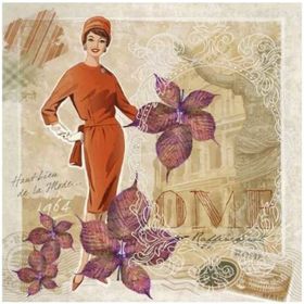Artebella 6051V 25x25 cm Açık Zemin Mixart Kolay Transfer