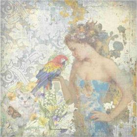 Artebella 6077K 25x25 cm Koyu Zemin Mixart Kolay Transfer