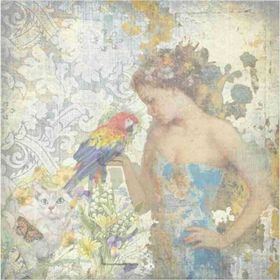 Artebella 6077K 25x25 cm Koyu Zemin Mixart Kolay Transfer