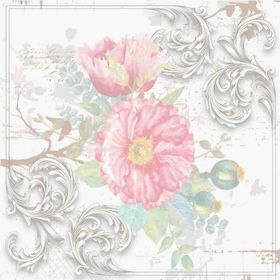 Artebella 6078K 25x25 cm Koyu Zemin Mixart Kolay Transfer