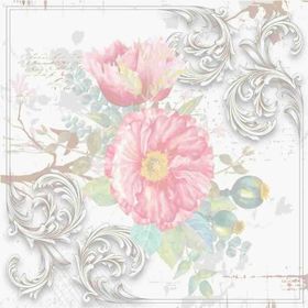 Artebella 6078K 25x25 cm Koyu Zemin Mixart Kolay Transfer