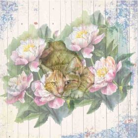 Artebella 6079K 25x25 cm Koyu Zemin Mixart Kolay Transfer