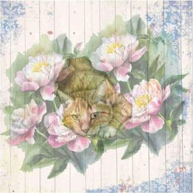 Artebella 6079K 25x25 cm Koyu Zemin Mixart Kolay Transfer