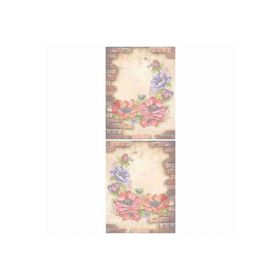Artebella 6178K 10x25 cm Koyu Zemin Mixart Kolay Transfer