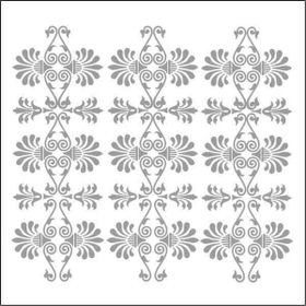 Artebella 7307 16x16 cm Silver Kolay Transfer
