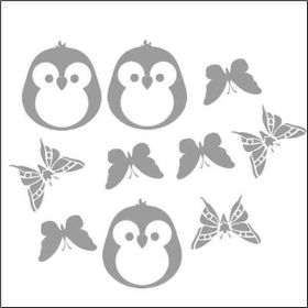 Artebella 7334 16x16 cm Silver Kolay Transfer